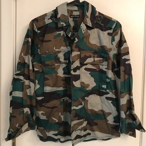 J. Crew Mercantile camo jacket
